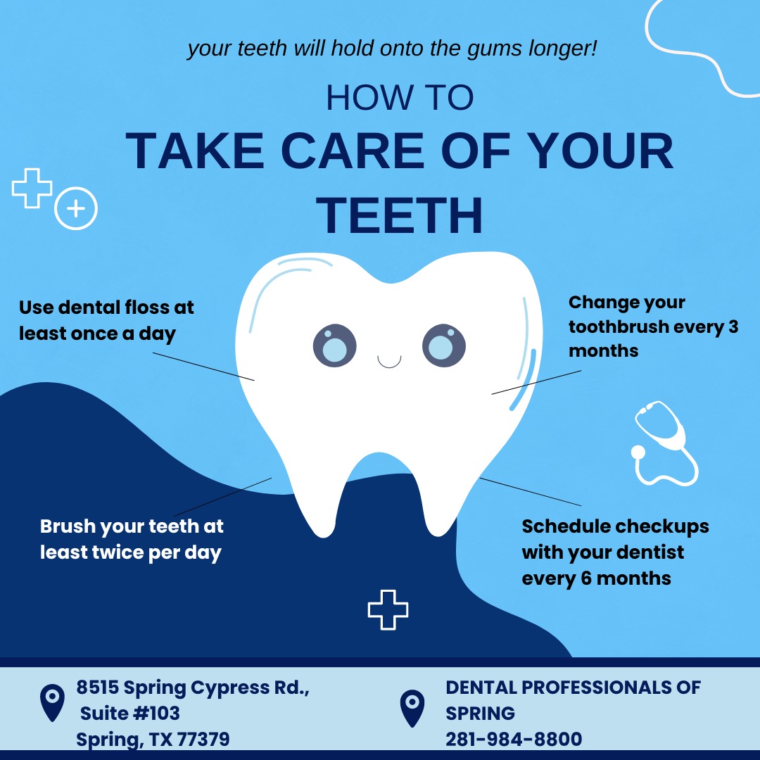 your teeth will hold onto the gums longer!